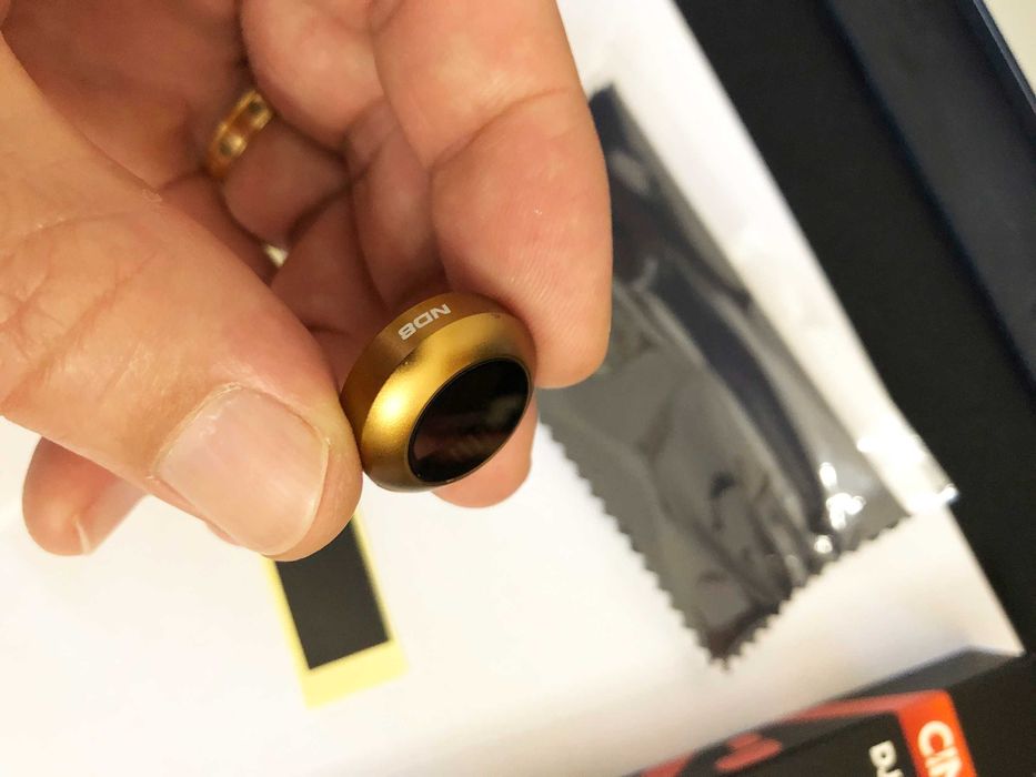 PolarPro Cinema Shutter Series, ND8, ND16, ND32 Filtro DJI Mavic Pro