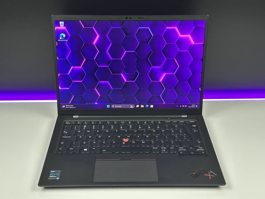 Laptop Lenovo ThinkPad X1 Carbon Gen 9 | i7-1185G7 / 16GB RAM / 512GB SSD / Windows 11 Pro / FHD+ / PREMIUM / Gwarancja roczna / FV 23%