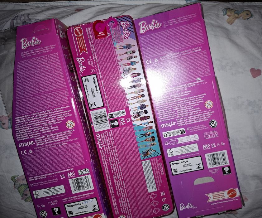 Barbie  fashionistas  3 lalki /lalka/barbi