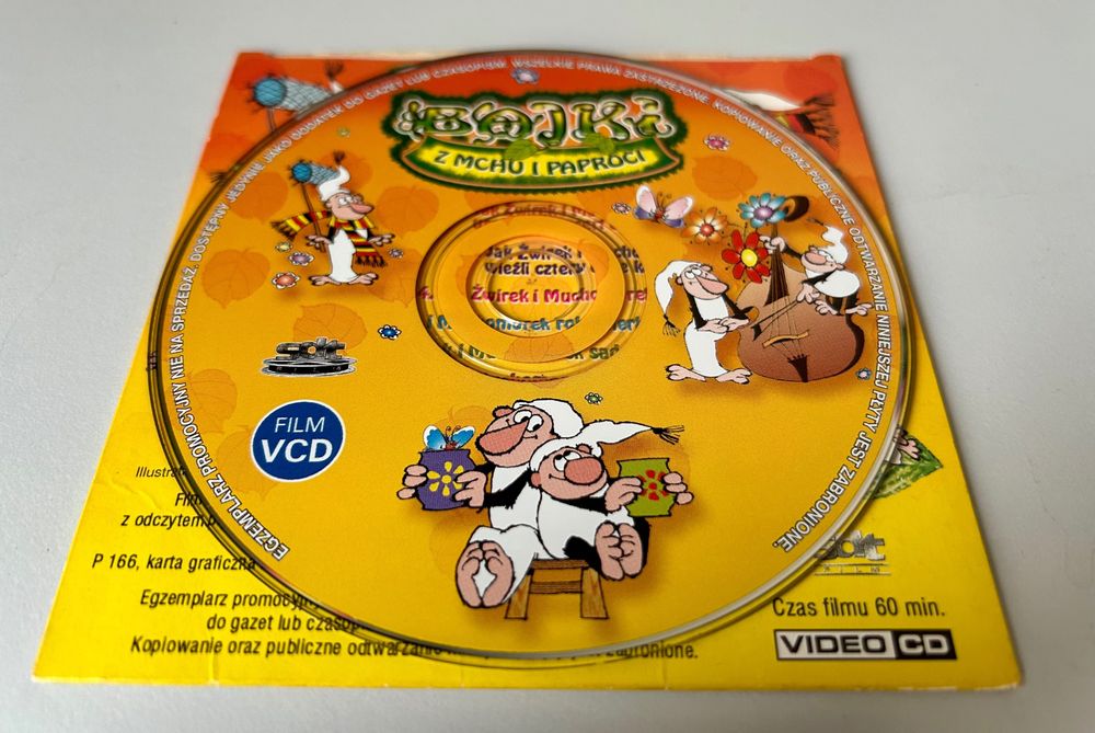 „Bajki z mchu i paproci” VCD