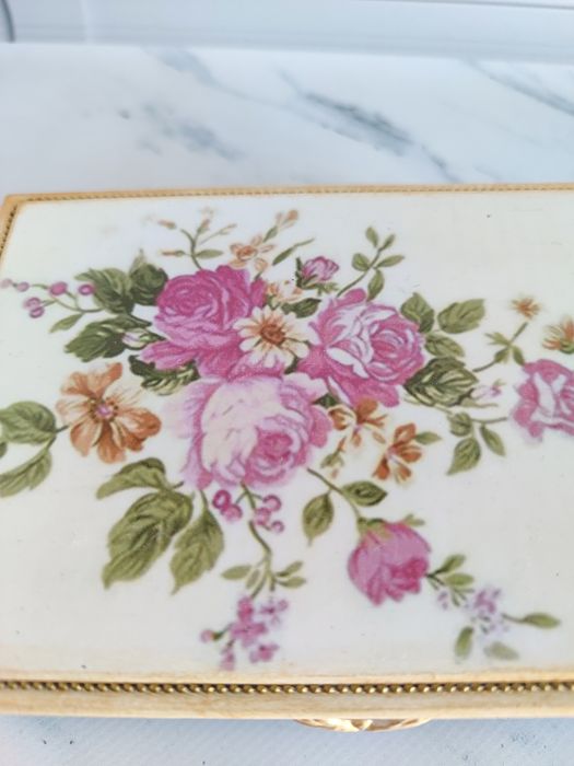 .Ніжна вінтажна шкатулка декупаж ручної роботи • ідеальний подарунок