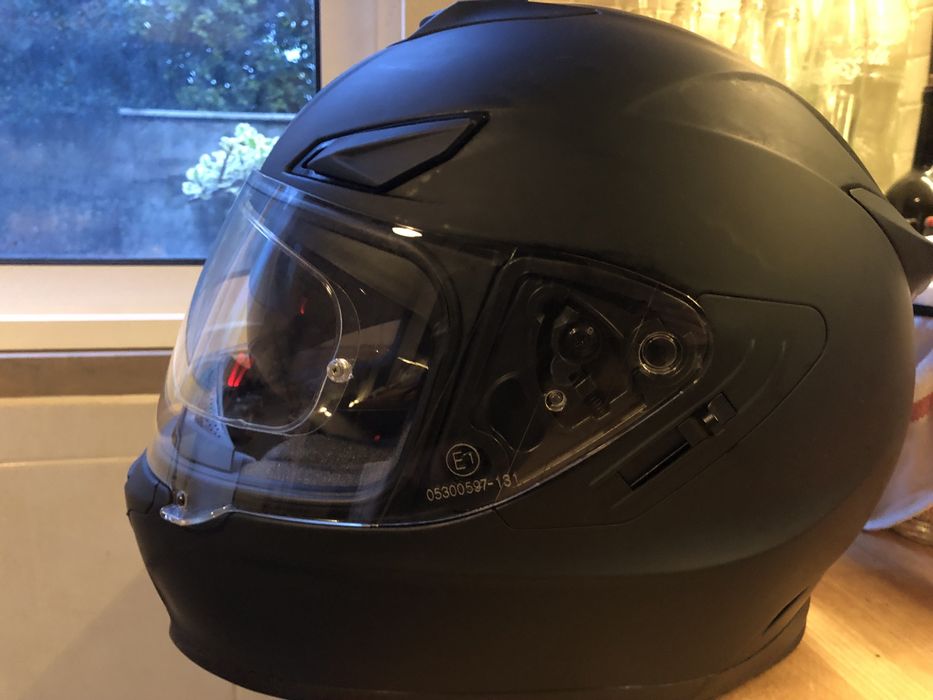 Capacete preto IXS 315 1.0