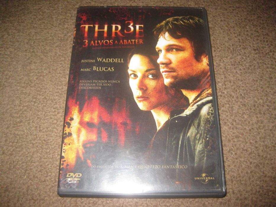 DVD "Thr3e- 3 Alvos a Abater" de Robby Henson