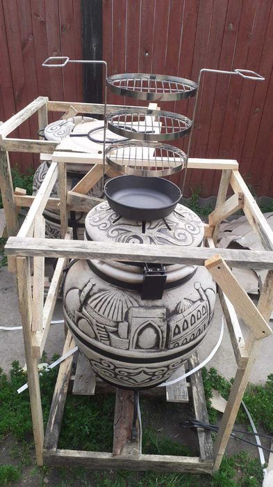 Продам тандыры толщина 6-7см,наборы 3в1 ,сетки 2-3 яруса тандир