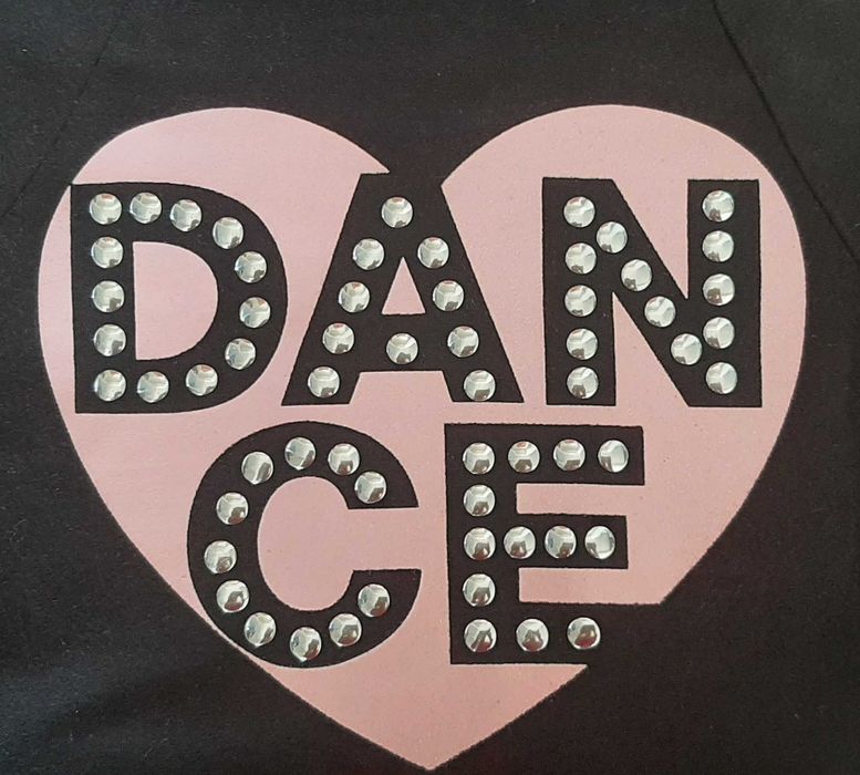 Moret Active Girl czarna bluza dziewczęca 6-7 lat