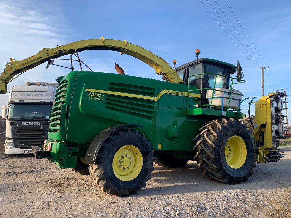 Sieczkarnia do kukurydzy JOHN DEERE 7280i Prodrive, GPS, Kemper 360