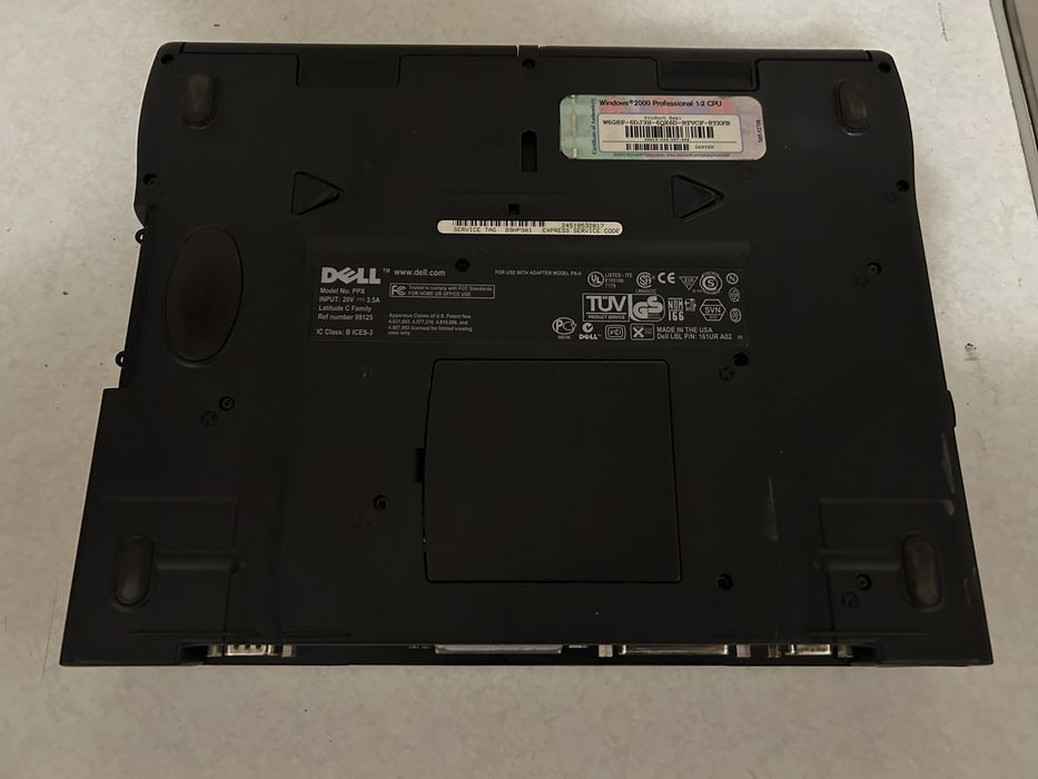 Laptop dell ppx retro