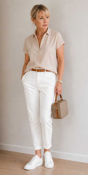 Jedwabna koszula z krótkim rękawem. Massimo Dutti. Rozmiar S. Beżowa. Stan idealny