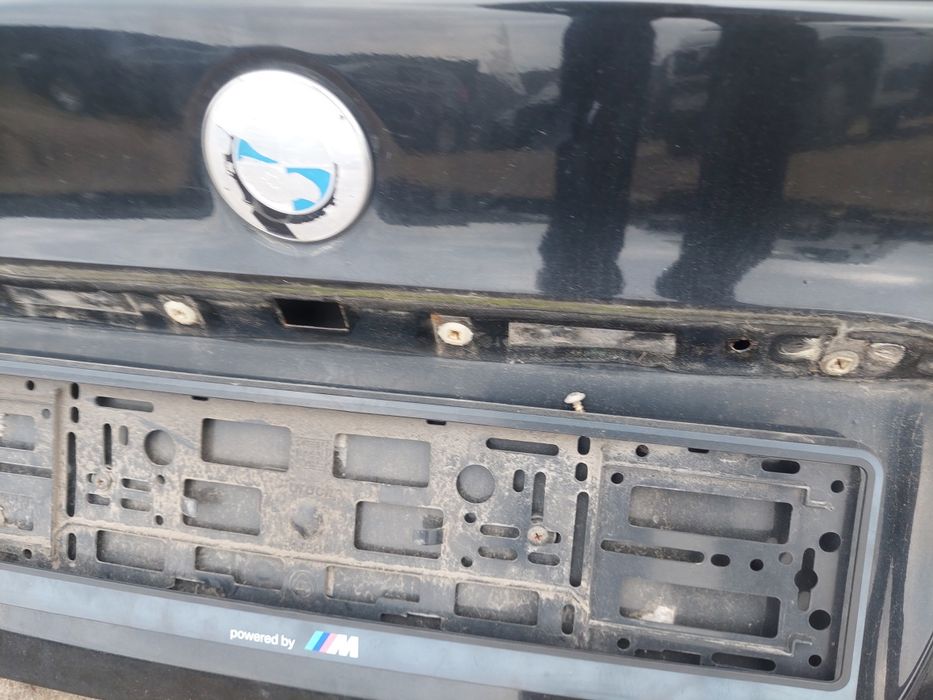 black sapphire czarna klapa tyl tylna bmw e46 sedan  m-pakiet listwa