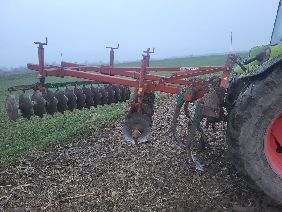 Silo Wolf Kverneland gruber  głębosz talerzówka 2.5m agregat podorywko