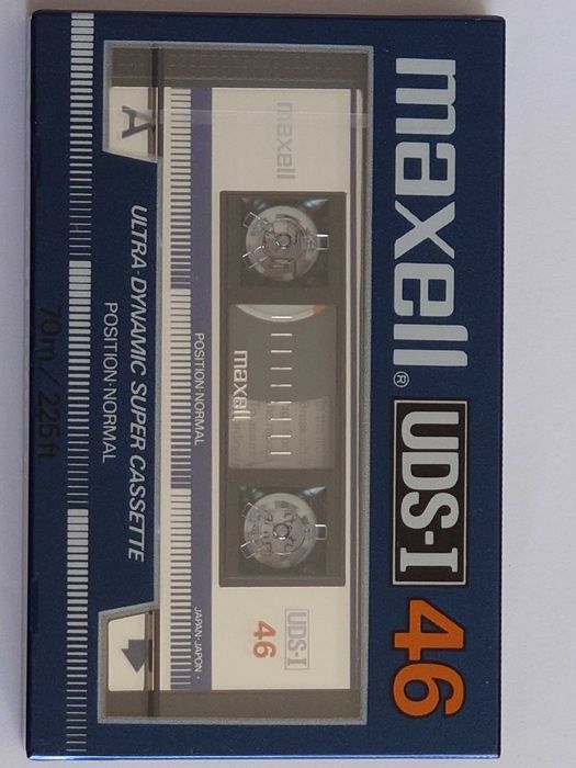 Maxell UDS-I 46 model na lata 1985/1986 na rynek Amerykański