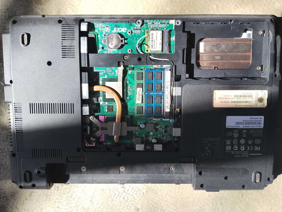 Emachines e728 под разбор