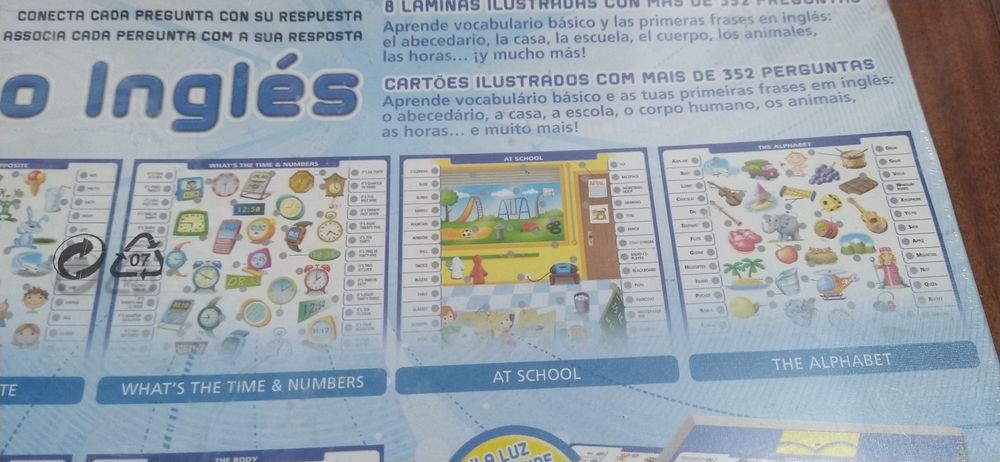 Jogo "Aprendo inglês"