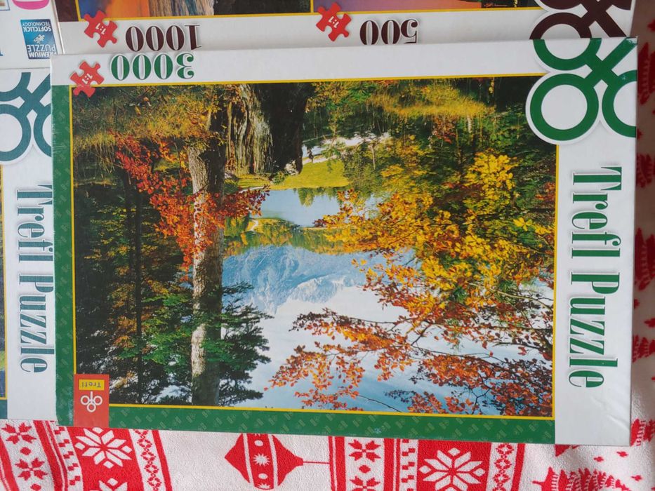 Puzzle zestaw 6 szt ( 3000 , 1500 , 1000, 500 )