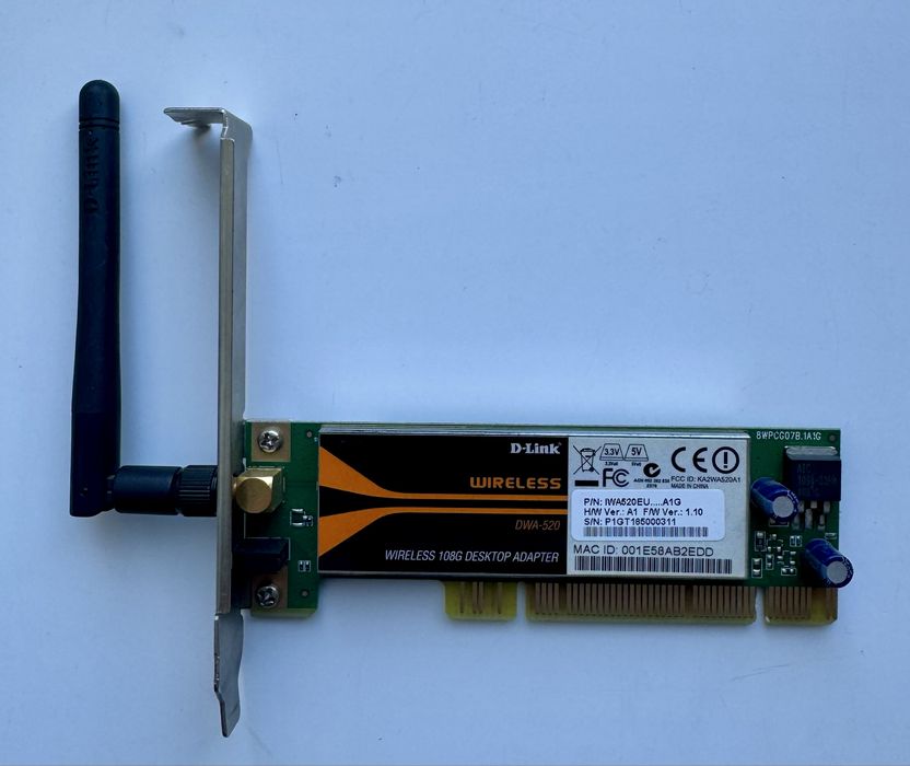 D-Link Wireless DWA-250 desktop adapter  wi-fi для ПК