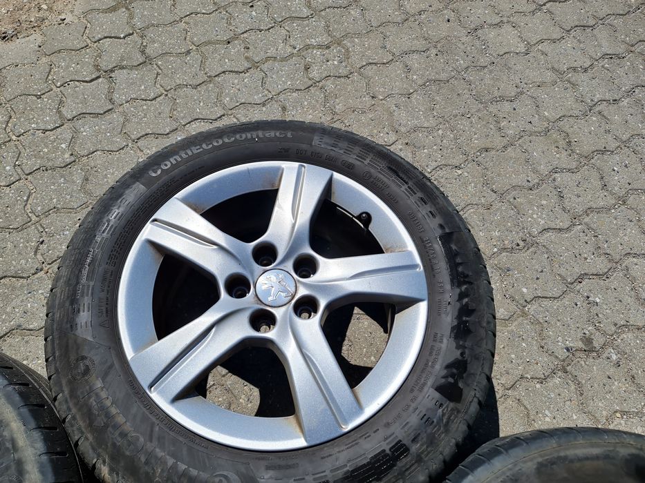 Оригінальні колеса диски Peugeot 508 R16 літні шини