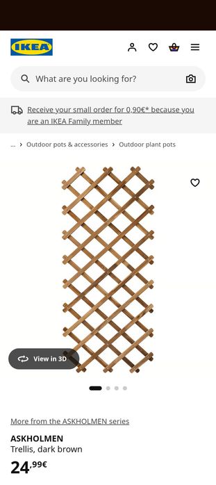 Treliças para jardim (x4)