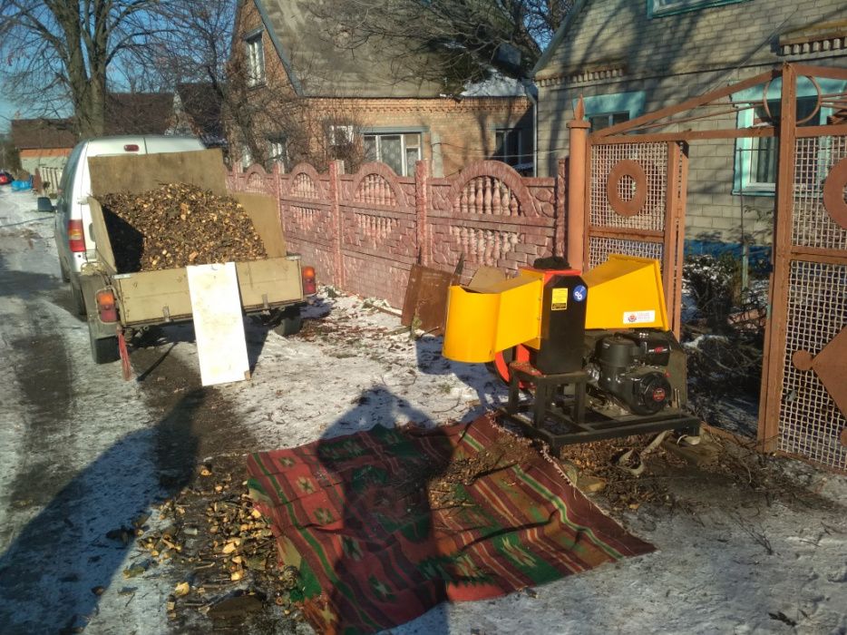 Аренда дробилки веток