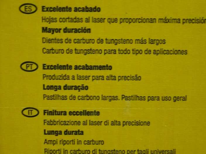 Lâmina serra circular DeWalt