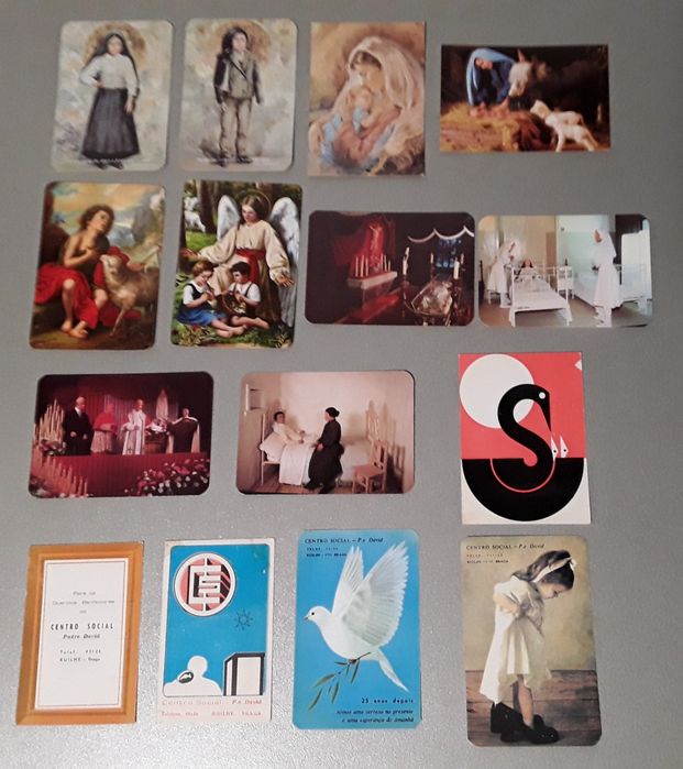 Calendários de bolso tema: religião/religiosos