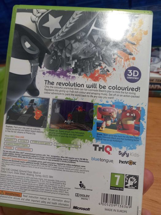 Blob 2 na xbox360 stan bardzo dobry xbox