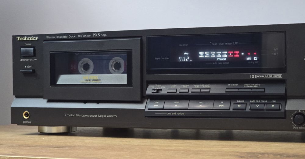 Technics RS-BX404 PXS cap. Magnetofon Kasetowy Tape Deck