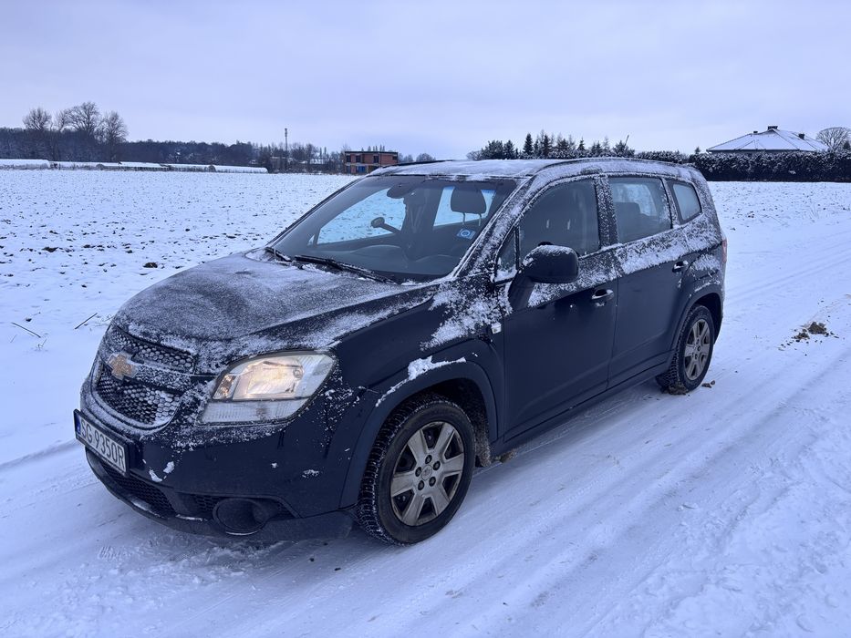 Chevrolet Orlando, hak, 7 osób