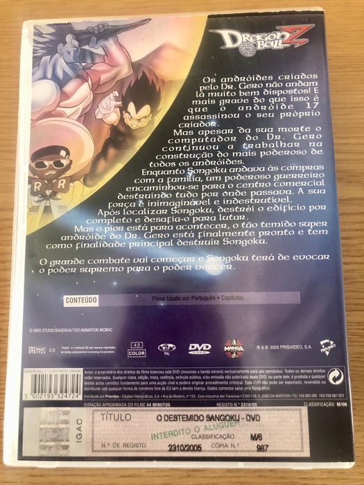 Dragon Ball Z ( 2 DVD’S )