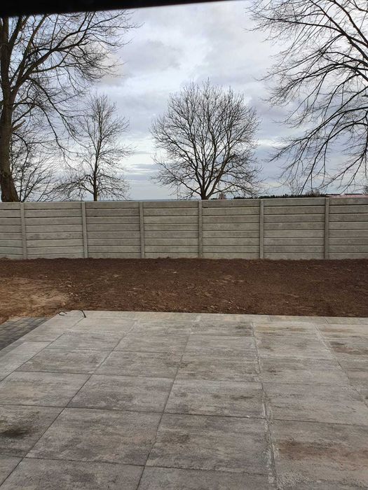 Ogrodzenie betonowe,prefabrykowane ,panelowe grządki betonowe
