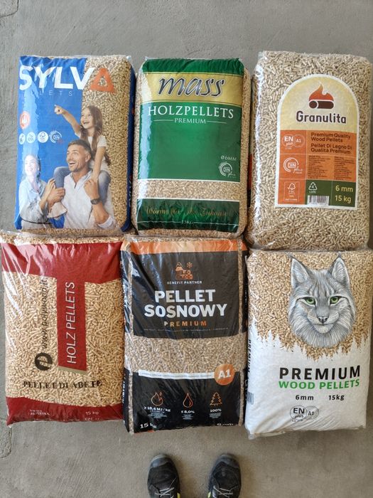 Pellet Drzewny Holz Premium A1 EnPlus 5.1KW/KG Iglasty Jasny