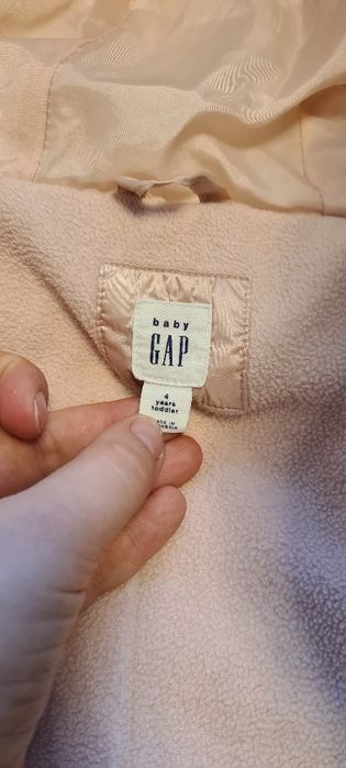 Зимова куртка Gap геп гап пуховик 4t пальто