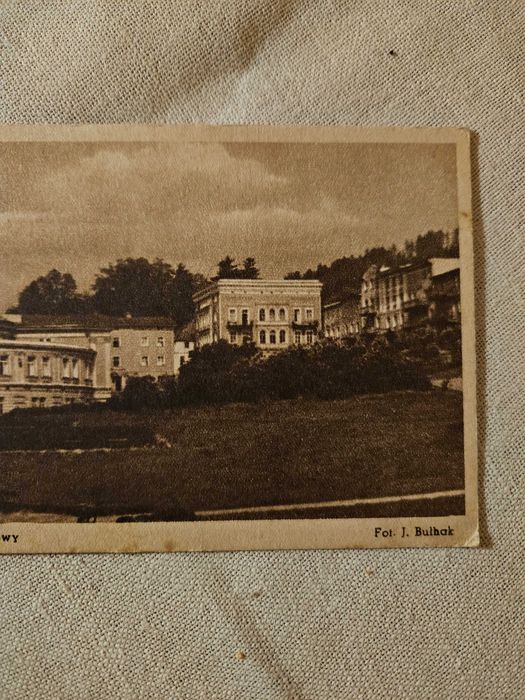 Stara pocztówka Lądek Zdrój z lat 50 tych