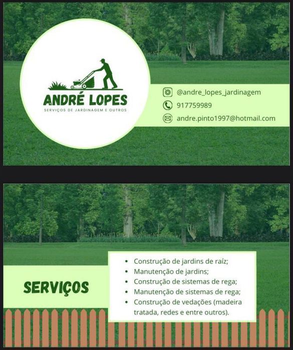 Serviços jardinagem