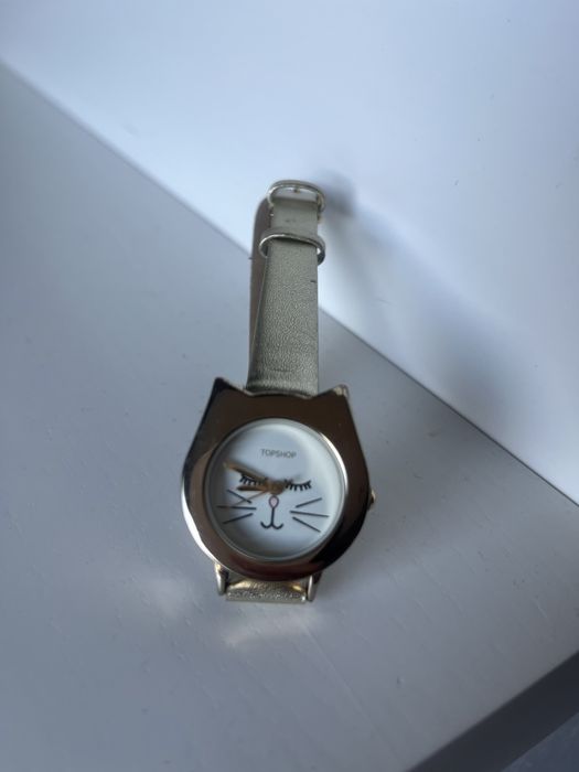 Zegarek kot topshop skórzany pasek