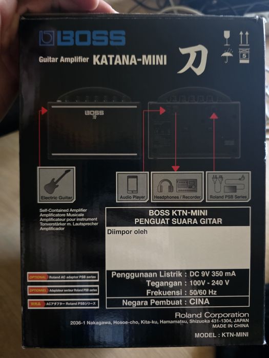 Amplificador Portátil Boss Katana Mini