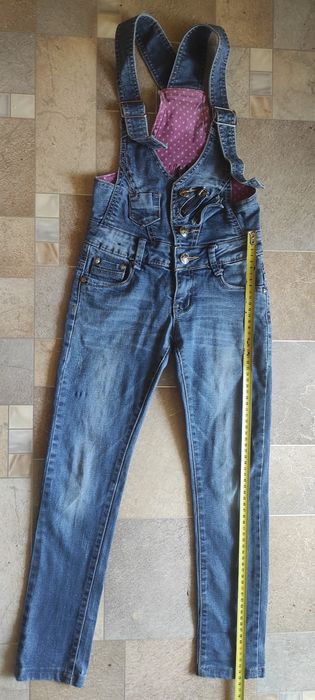 Комбинезон джинсовый