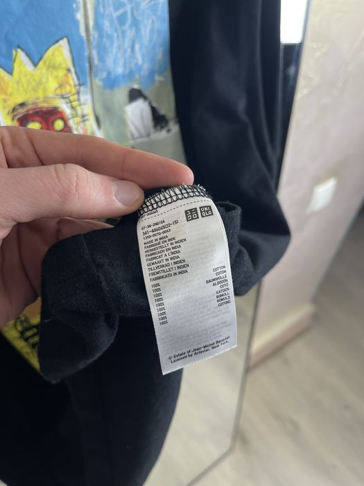 Футболка Uniqlo UT Jean-Michel Basquiat з культовим арт-принтом