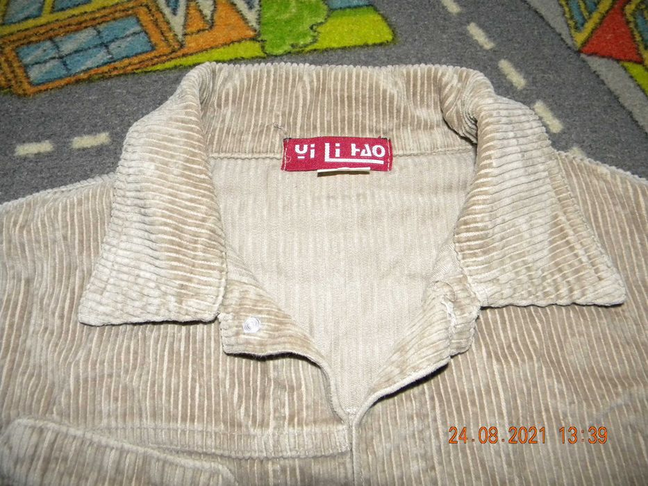 Kurtka sztruksowa rozmiar 140-146