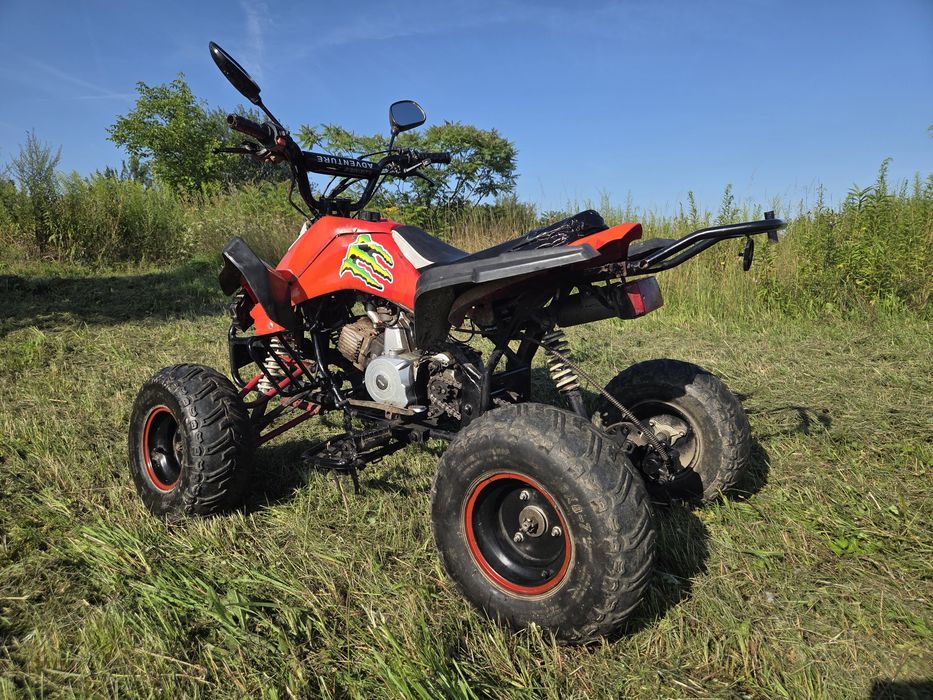 Quad 125cc ATV 1+1 kola 7 cali