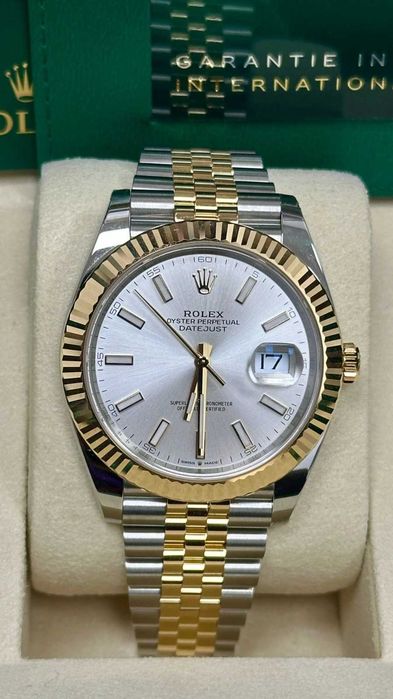 Rolex Datejust 41 Ref. 126333 Stal/Żółte złoto Jubilee 2018 Full Set