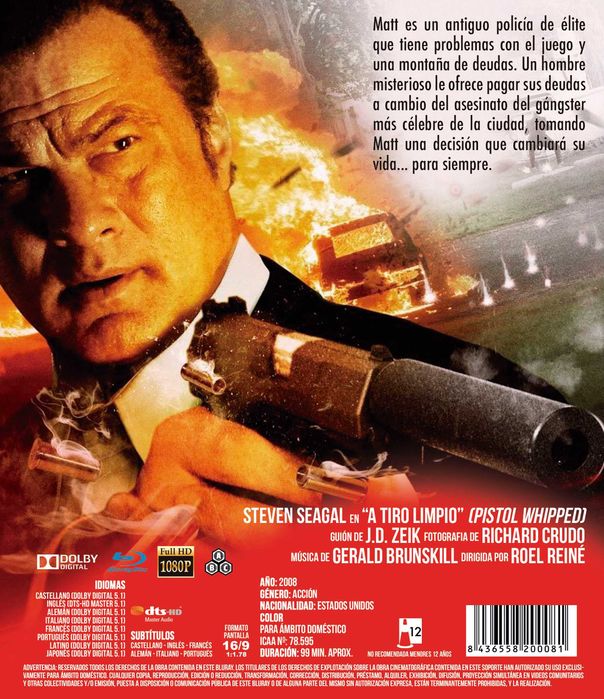 A Tiro Limpio/Pistol Whipped - Jogo Mortal (Blu-Ray)