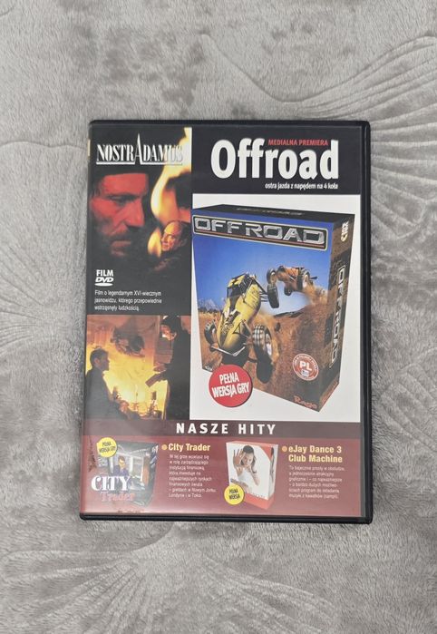 DVD Pełna Wersja Gry Offroad + Film Nostradamus + Gry City Trader