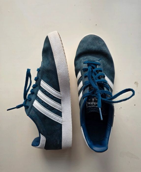 Buty Adidas 350 niebieskie adidasy trampki sneakersy