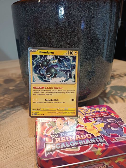 Carta Pokémon Thundurus [Holo] #70