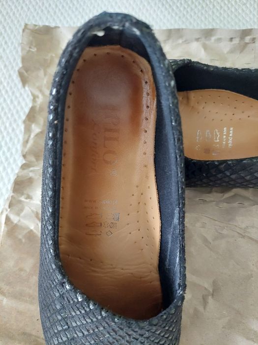 Sapatos pretos Pupilo Confort