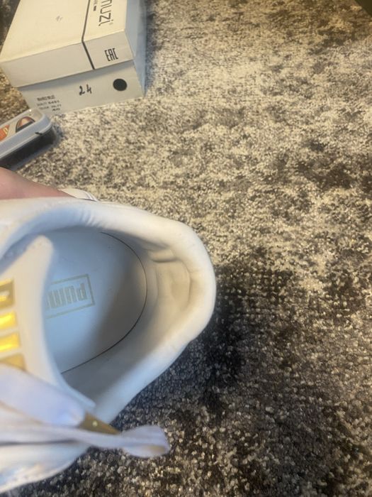 Кроссовки Puma  белые