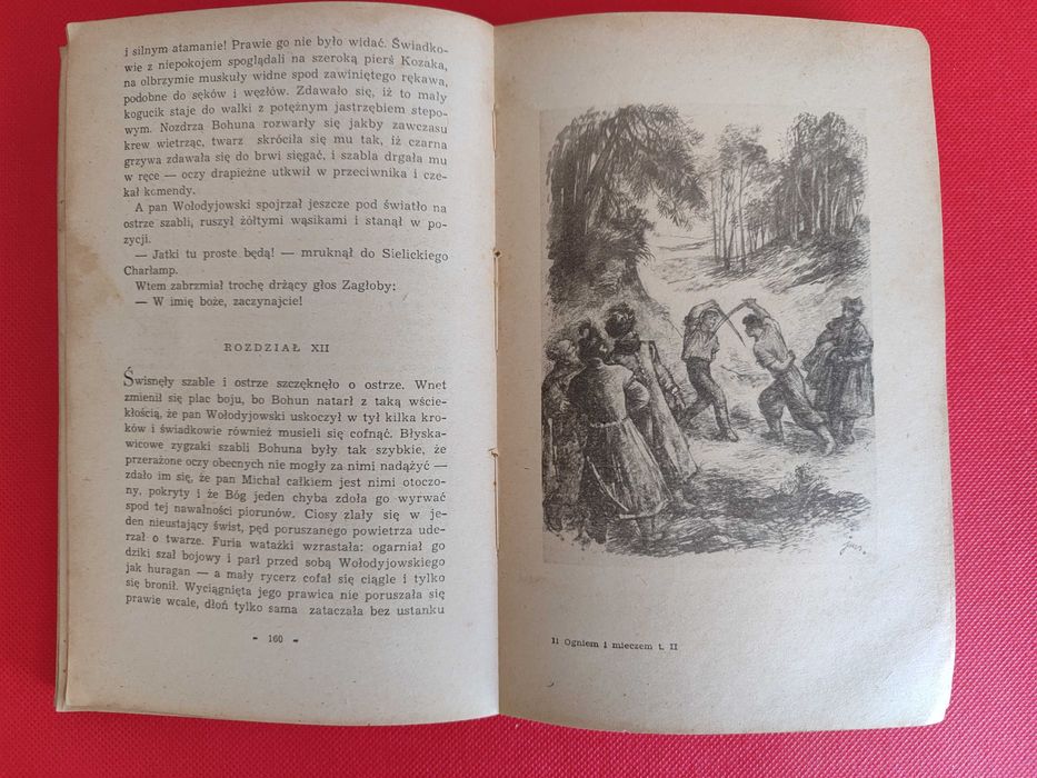 Ogniem i mieczem t. 1-2, H. Sienkiewicz, wyd. z 1956 r.