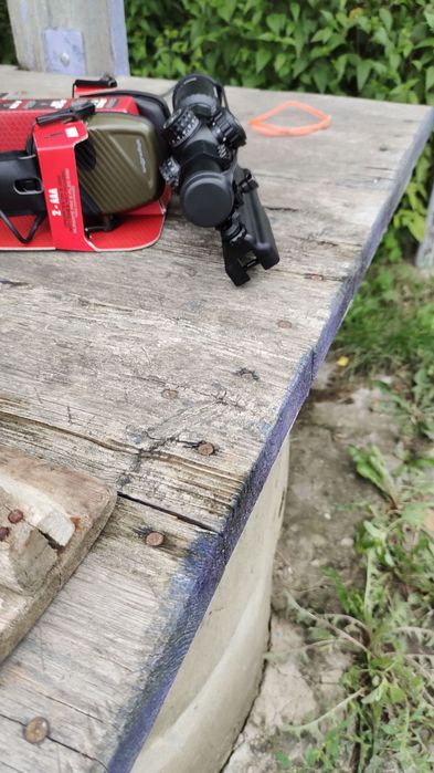 Продам шестикратный прицел с крышкой