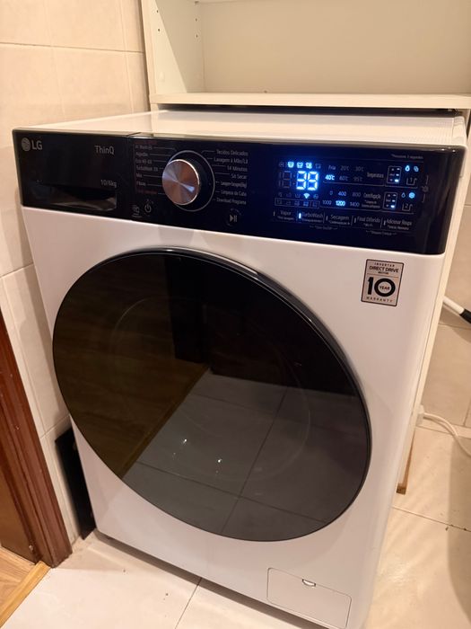 LG Máquina Lavar e Secar 10.5kg AI Direct Drive | Garantia | Como Nova