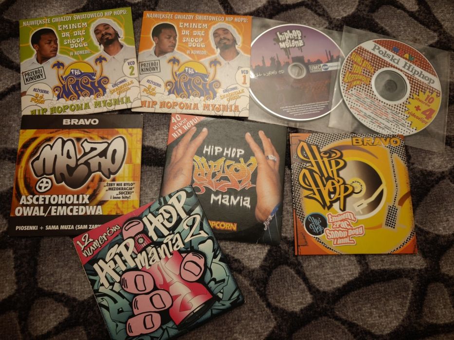 CD hip hop Mezo ,Hip hop mania,Bravo
